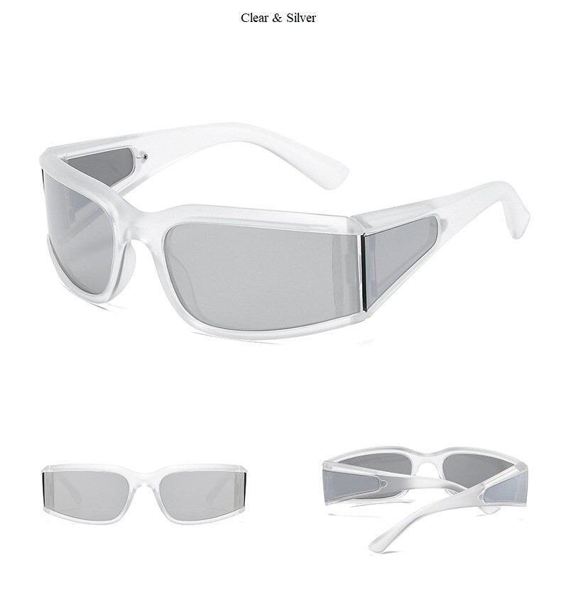 White Modern Women Sunglasses Luxury Glasses For Women/Men UV400 Eyewear Ladies Comfortable Sunglasses For Eyewear Durable Lightweight Frame Sun Glasses Stevvex