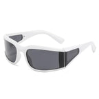 White Modern Women Sunglasses Luxury Glasses For Women/Men UV400 Eyewear Ladies Comfortable Sunglasses For Eyewear Durable Lightweight Frame Sun Glasses Stevvex