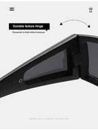 White Modern Women Sunglasses Luxury Glasses For Women/Men UV400 Eyewear Ladies Comfortable Sunglasses For Eyewear Durable Lightweight Frame Sun Glasses Stevvex