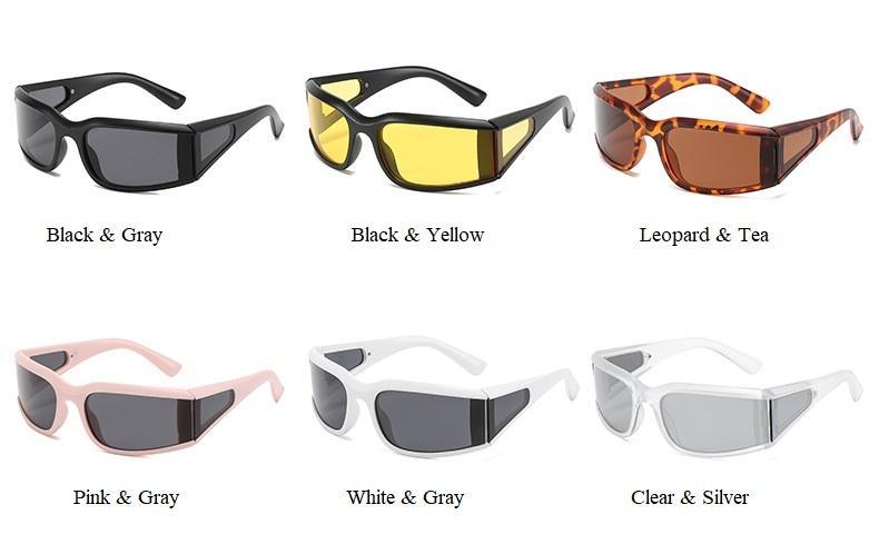 White Modern Women Sunglasses Luxury Glasses For Women/Men UV400 Eyewear Ladies Comfortable Sunglasses For Eyewear Durable Lightweight Frame Sun Glasses Stevvex