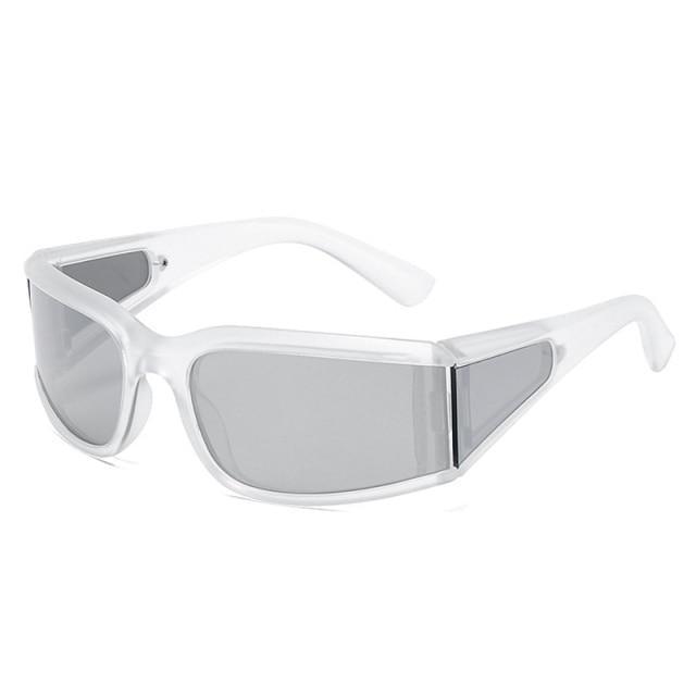 White Modern Women Sunglasses Luxury Glasses For Women/Men UV400 Eyewear Ladies Comfortable Sunglasses For Eyewear Durable Lightweight Frame Sun Glasses Stevvex