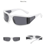 White Modern Women Sunglasses Luxury Glasses For Women/Men UV400 Eyewear Ladies Comfortable Sunglasses For Eyewear Durable Lightweight Frame Sun Glasses Stevvex