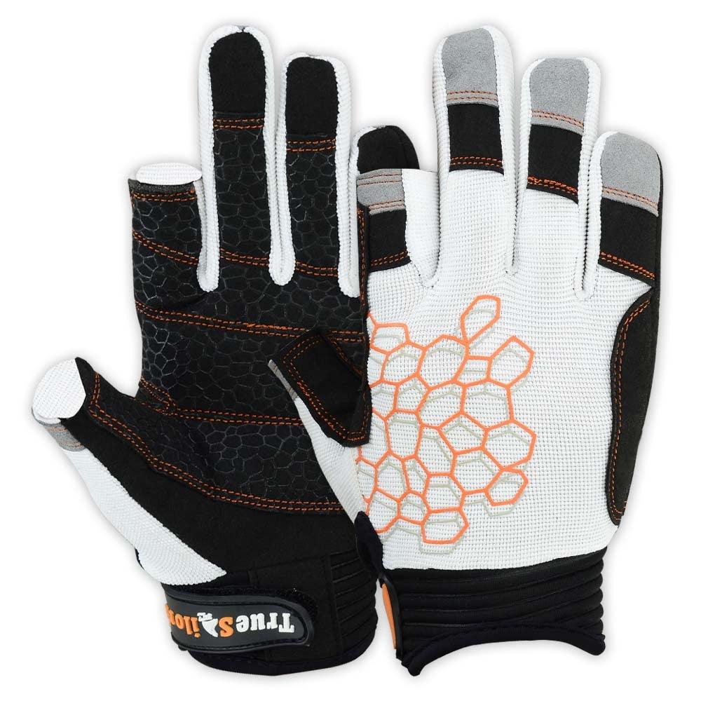 Sailing Gloves 2 Cut Fingers Unisex For Kayaking, Water Sports 8683 - SJB-DIAMOND ELITES