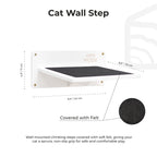 Wooden Decagon Step - White