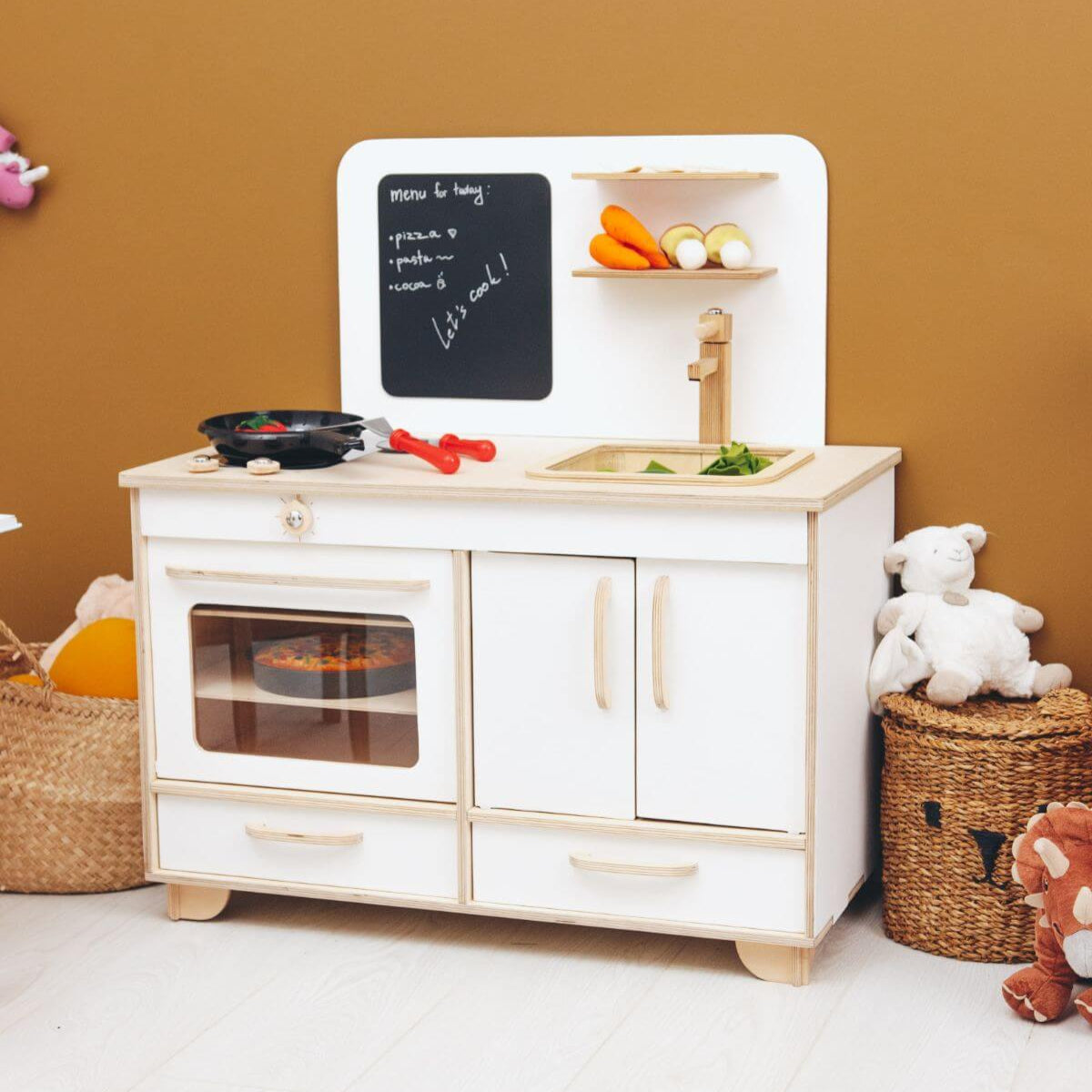 Wooden Play Kitchen - SJB-DIAMOND ELITES