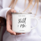 16oz Reusable Metal Candle Mug Scented Soy Candle Gift BandsCo Straps
