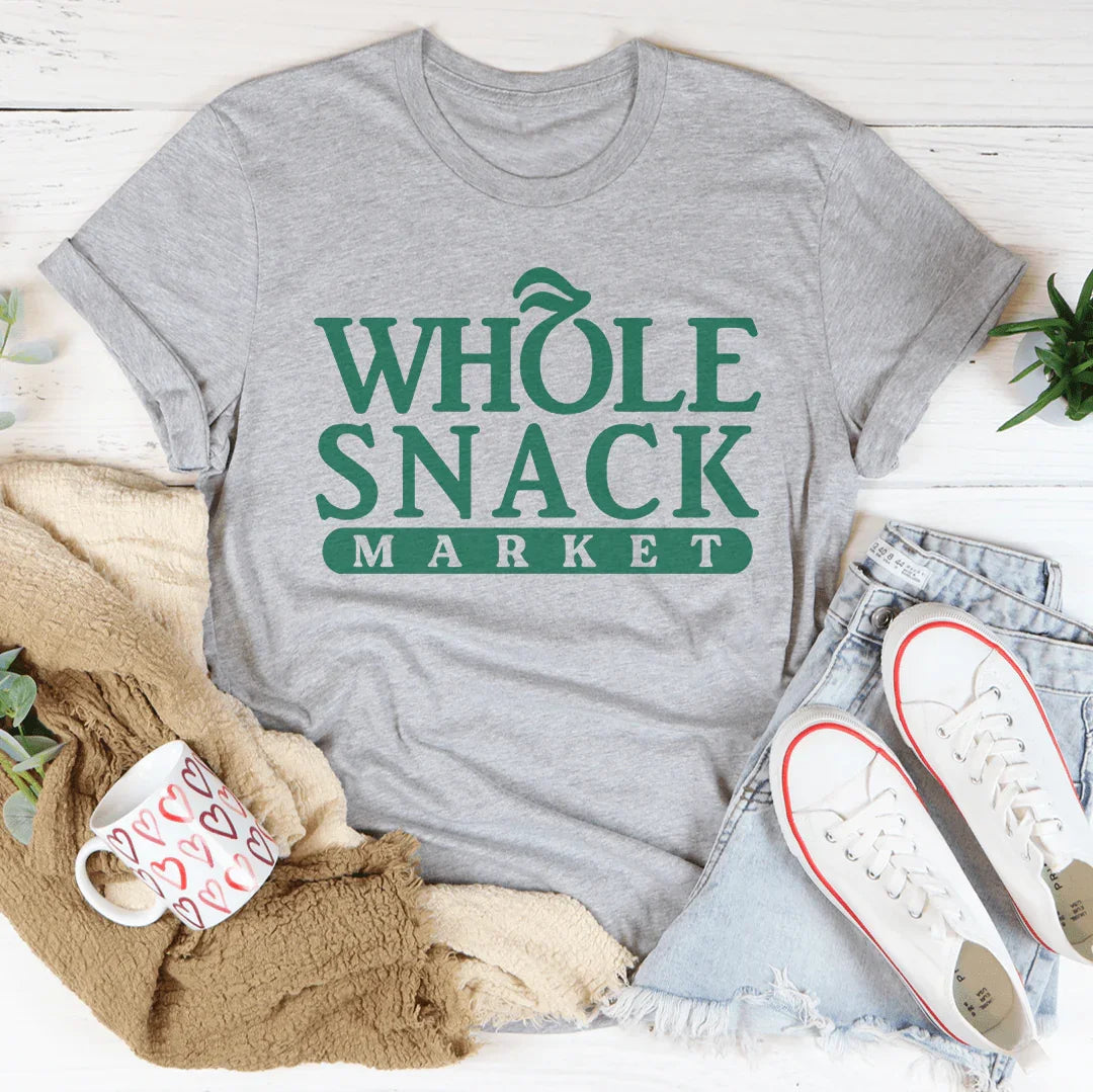 Whole Snack Market Tee Peachy Sunday