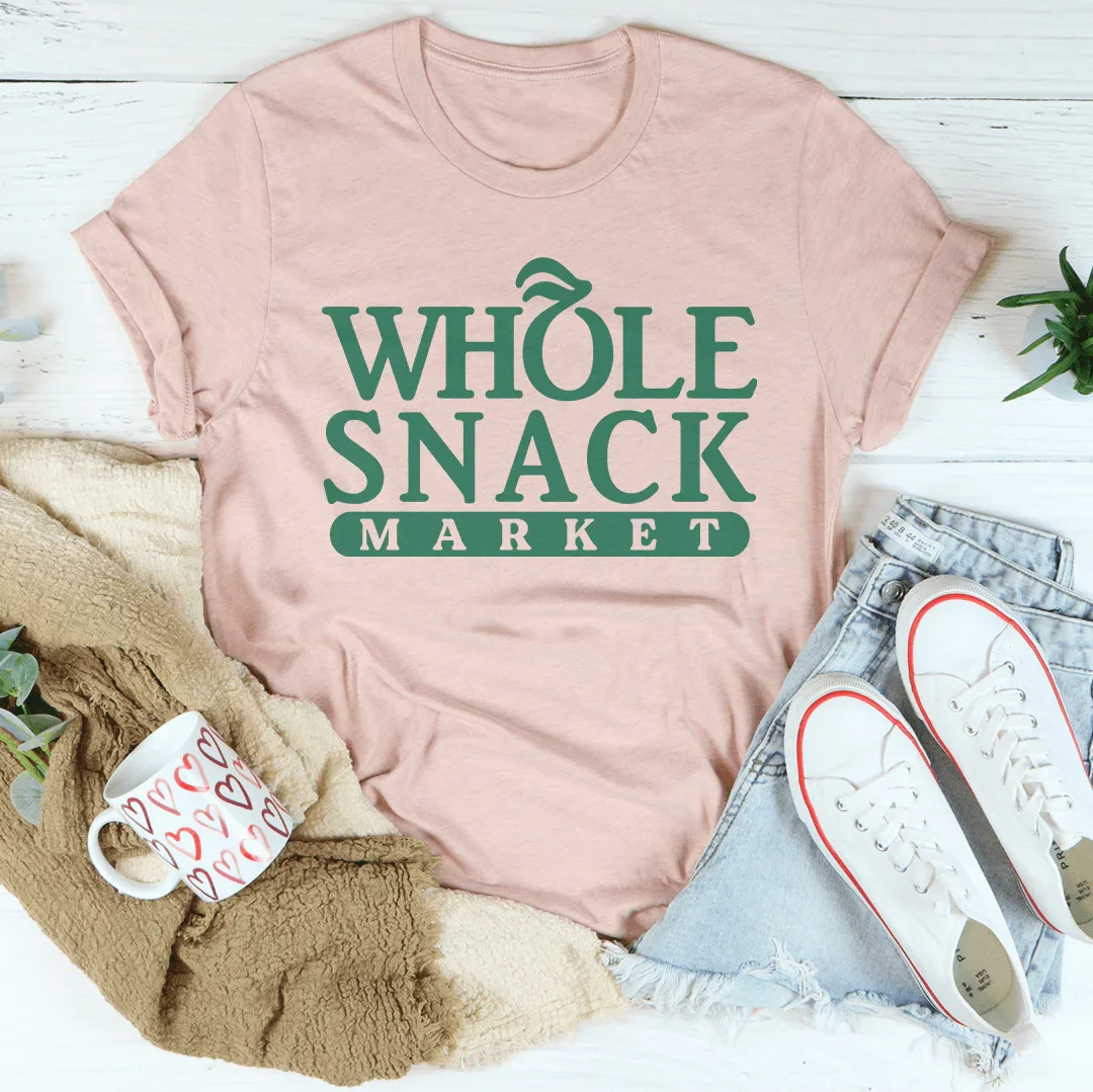 Whole Snack Market Tee Peachy Sunday