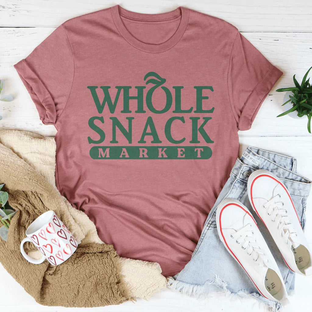 Whole Snack Market Tee Peachy Sunday