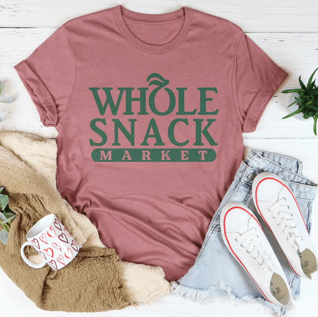 Whole Snack Market Tee Peachy Sunday