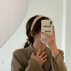 Wide-brimmed Fabric Hairband Women Wild Go Out Sweet Headband Press Hair Hairband Headband Gorgeous Hair Accessories For Women Stevvex