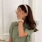 Wide-brimmed Fabric Hairband Women Wild Go Out Sweet Headband Press Hair Hairband Headband Gorgeous Hair Accessories For Women Stevvex
