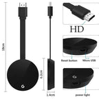 WiFi Wireless Dongle TV Stick HDMI Compatible HD 1080P Wireless TV Cast Display WiFi Display Dongle Receiver For Mobile Phones Cast To TV
