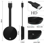 WiFi Wireless Dongle TV Stick HDMI Compatible HD 1080P Wireless TV Cast Display WiFi Display Dongle Receiver For Mobile Phones Cast To TV