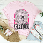 Wild Child Skull Tee Peachy Sunday