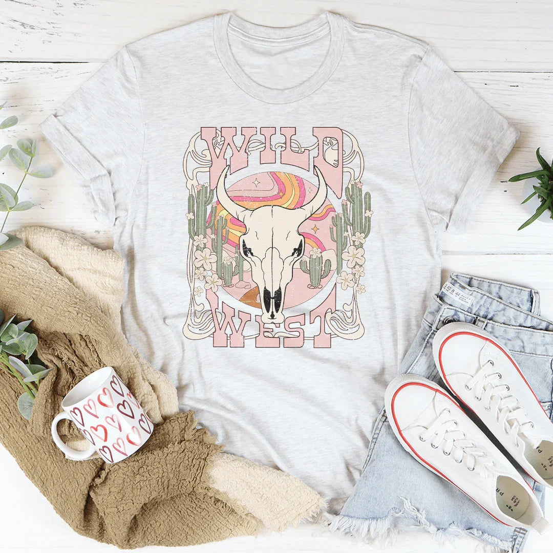 Wild West Tee Peachy Sunday