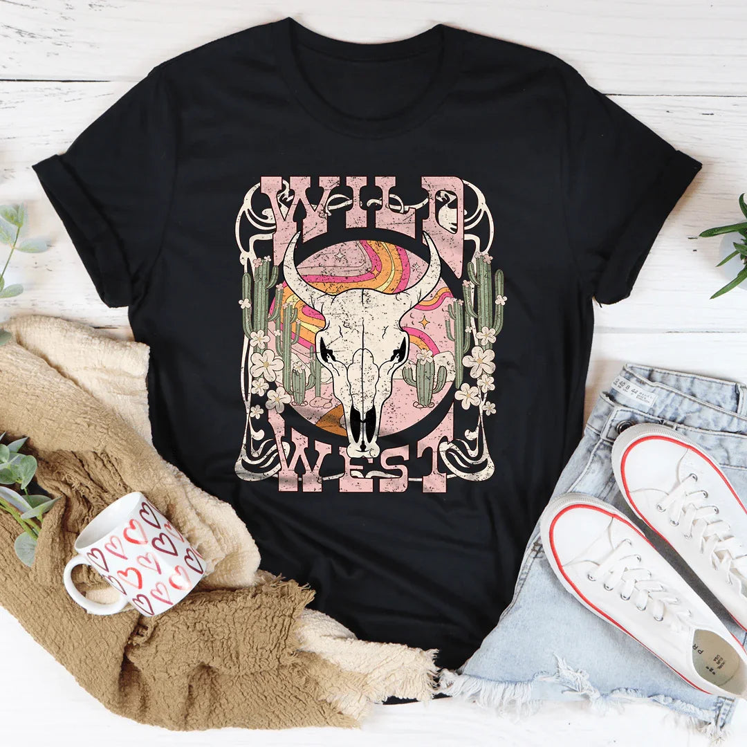 Wild West Tee Peachy Sunday