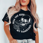Will You Beer My Valentine Tee Peachy Sunday