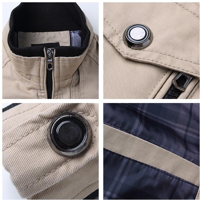 Windproof Bomber Jacket Men Fashion Casual Windbreaker Jacket Lightweight Running Windbreaker Outdoor Golf Fashion Elegant Red Jacket Men Spring Autumn New Slim Fit Jacket Men's Clothing Stevvex