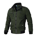 Windproof Bomber Jacket Men Fashion Casual Windbreaker Jacket Lightweight Running Windbreaker Outdoor Golf Fashion Elegant Red Jacket Men Spring Autumn New Slim Fit Jacket Men's Clothing Stevvex