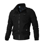 Windproof Bomber Jacket Men Fashion Casual Windbreaker Jacket Lightweight Running Windbreaker Outdoor Golf Fashion Elegant Red Jacket Men Spring Autumn New Slim Fit Jacket Men's Clothing Stevvex