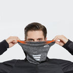 Windproof  Warm Cycling Hiking Scarf Drawstring Skiing Snowboard Face Neck Gaiter Men Headband MTB Winter Bandana for Men Women Summer Cool Printed Half Mask Bandana Face Cover Neck Gaiter Bike Outdoor Sport Fishing Cycling Ski Hiking Tube Scarf Men Women