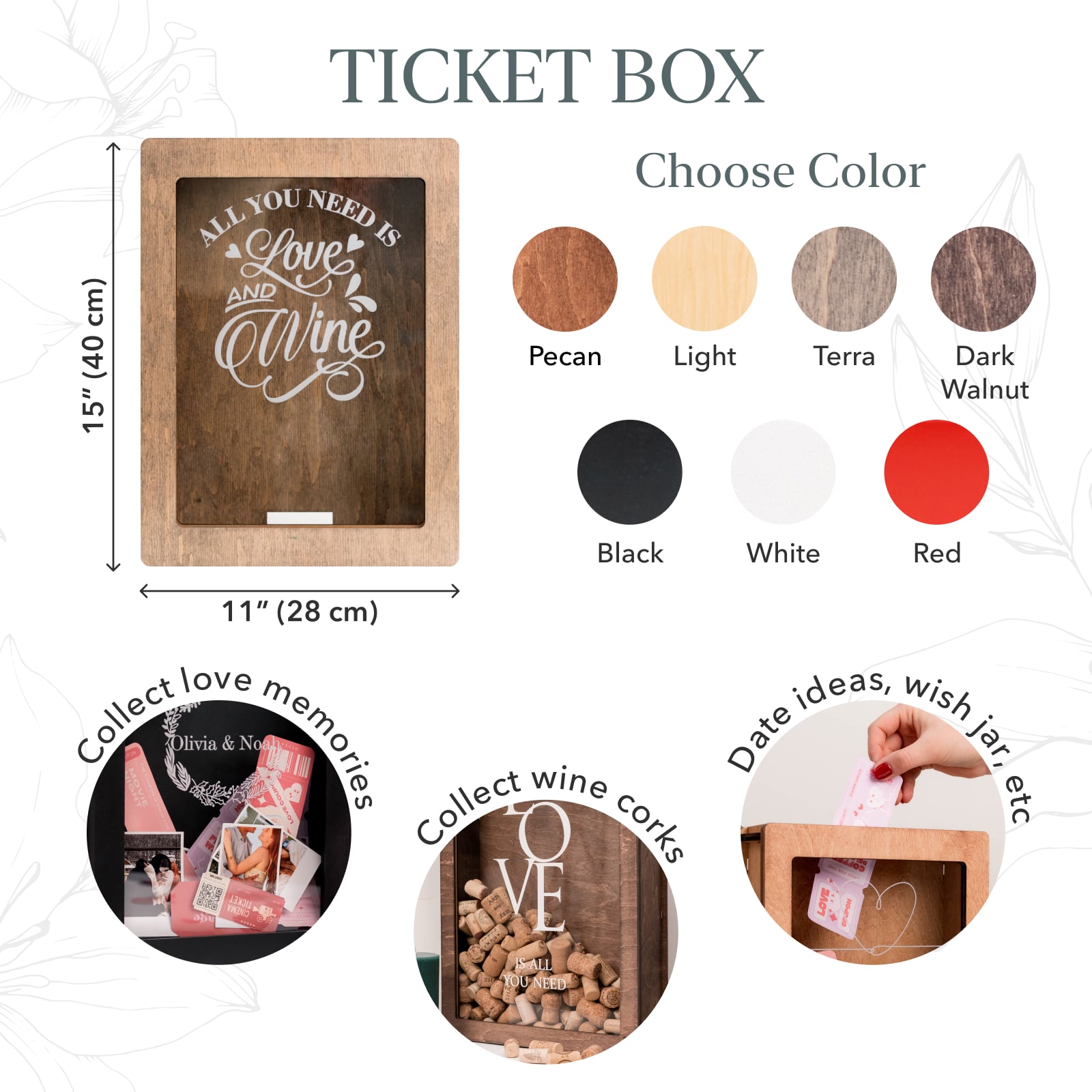 Box for Wine Corks - SJB-DIAMOND ELITES