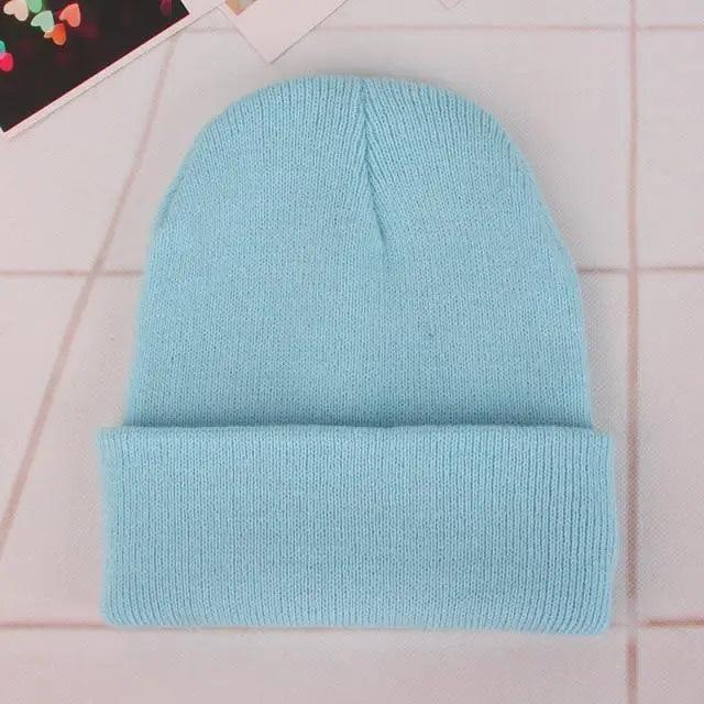 Winter Beanie Hats For Men And Women One Size Beanies Knitted Solid Cool Hat Girls Autumn Female Beanie Warm Comfortable Soft Casual Cap For Cold Weather Stevvex