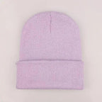 Winter Beanie Hats For Men And Women One Size Beanies Knitted Solid Cool Hat Girls Autumn Female Beanie Warm Comfortable Soft Casual Cap For Cold Weather Stevvex