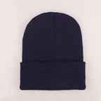 Winter Beanie Hats For Men And Women One Size Beanies Knitted Solid Cool Hat Girls Autumn Female Beanie Warm Comfortable Soft Casual Cap For Cold Weather Stevvex