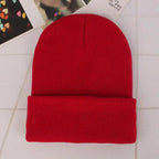Winter Beanie Hats For Men And Women One Size Beanies Knitted Solid Cool Hat Girls Autumn Female Beanie Warm Comfortable Soft Casual Cap For Cold Weather Stevvex