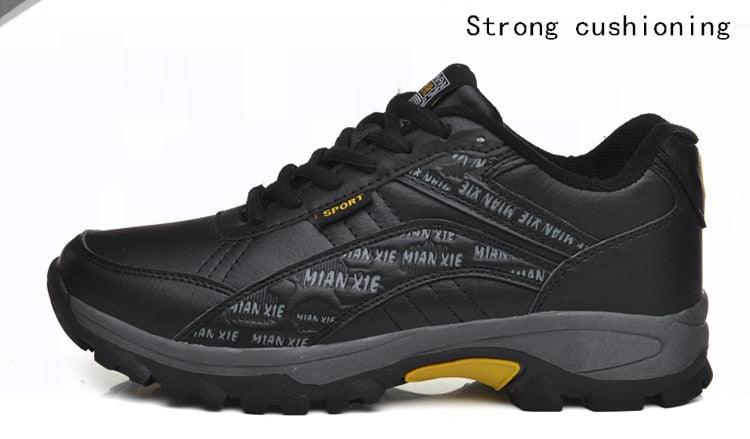 Winter Boots Casual Warm Cotton Shoes Mens Outdoor Non-Slip High Quality Snow Boots Sport Winter Snow Boot Anti-Slip Fully Fur Casual Shoes Stevvex