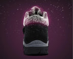 Winter Boots With Fur Warm Leather Snow Boots Mens Winter Work Casual Shoes High Top Rubber Ankle Boots Keep Warm Anti-Slip Soft Sole Warm Fur Lined Winter Ankle Booties Stevvex