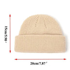 Winter Colorful Modern Cap Retro Wool Knit Lightweight Beanie Warm Comfortable Unisex Caps Stevvex