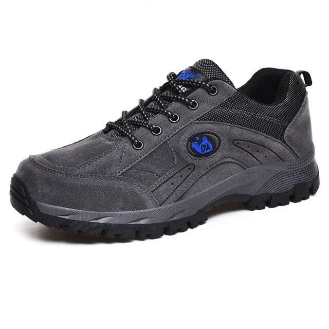 Winter Couple Outdoor Hiking Shoes Winter Warm Men's Shoe Lightweight Non-Slip Sneakers Low Top Walking Shoes For Outdoor Trailing Walking Climbing Running Shoes For Cold Weather Stevvex