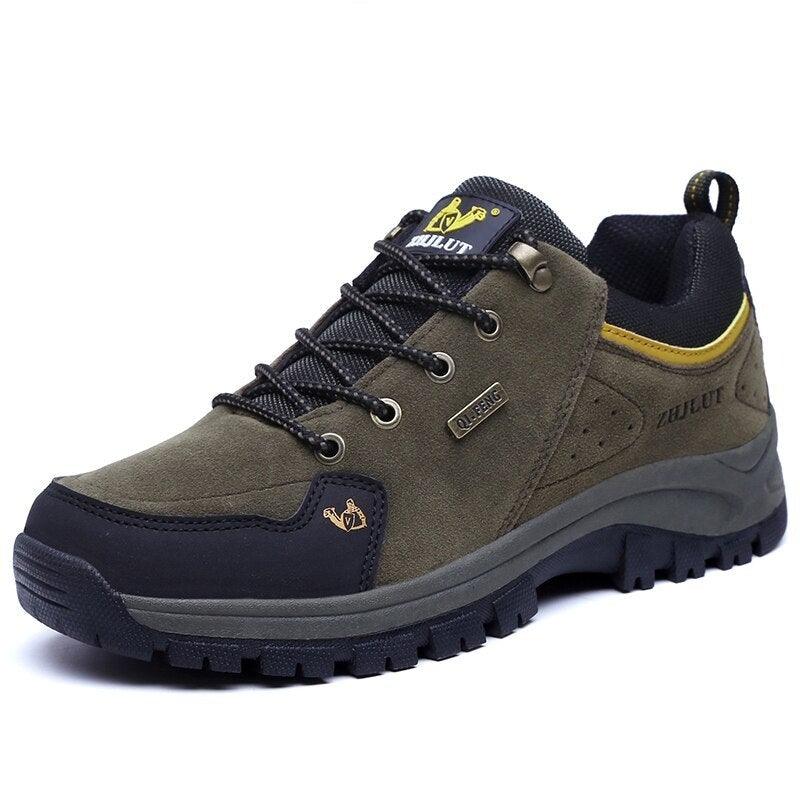 Winter Couple Warm Hiking Shoes Outdoor Sports Thick-Soled Wear-Resistant Non-Slip Low Cut Hiking Shoes Wide Breathable Slip Resistant Hiking Mountain Biking Outdoor Shoes Stevvex