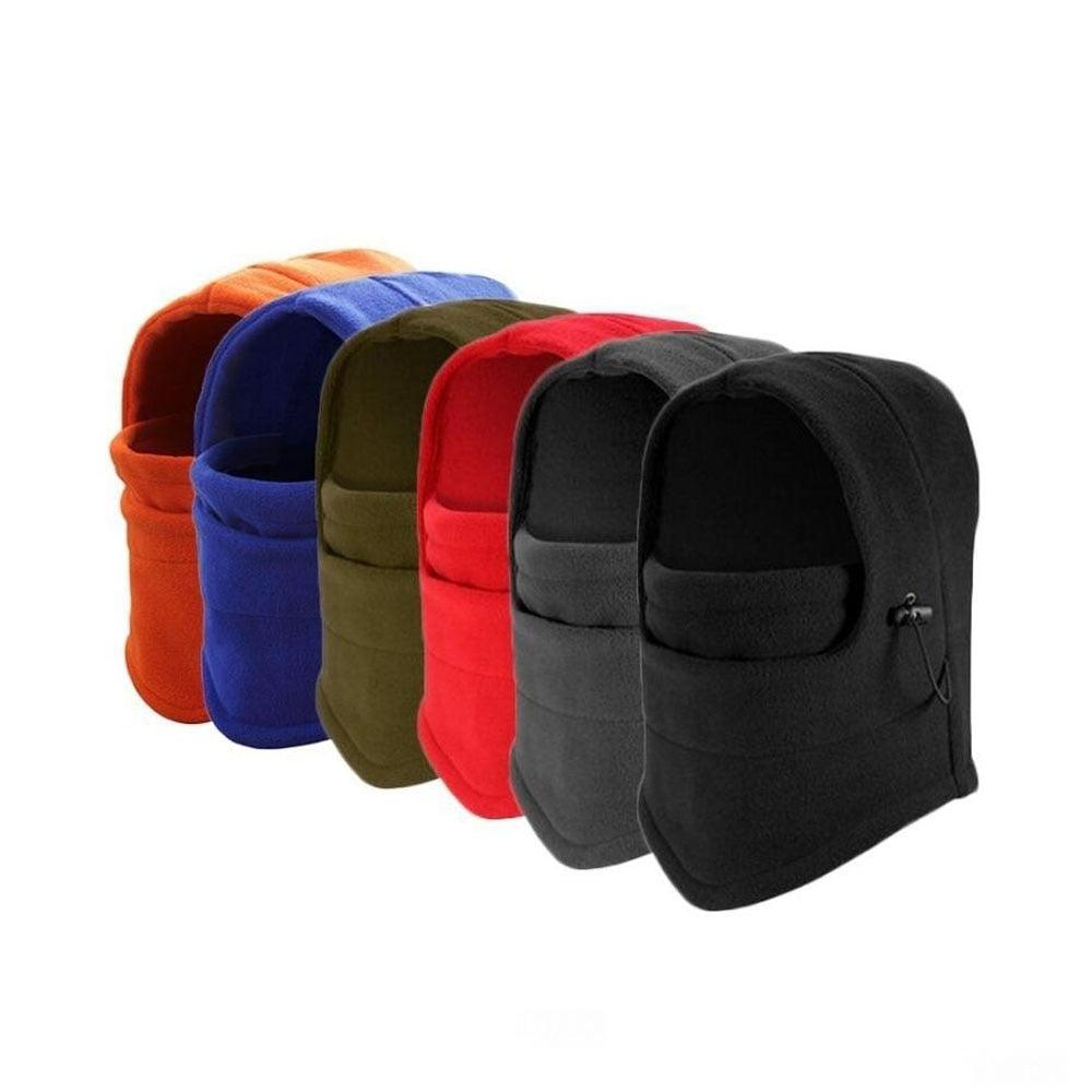 Winter Cycling Cap Fleece Thermal Keep Warm Windproof Cycling Face Mask Balaclava Skiing Fishing Hiking Skating Hat Headwear Fashion Balaclava Shawl Women Winter Hat Soft Knitted Hooded Neck Collar Cap Beanie Hat Warm Scarf Unisex Bonnet Hooded Scarf Hat Stevvex