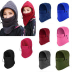 Winter Cycling Cap Fleece Thermal Keep Warm Windproof Cycling Face Mask Balaclava Skiing Fishing Hiking Skating Hat Headwear Fashion Balaclava Shawl Women Winter Hat Soft Knitted Hooded Neck Collar Cap Beanie Hat Warm Scarf Unisex Bonnet Hooded Scarf Hat Stevvex