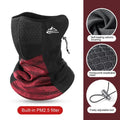 Winter Fishing Warm Mask Outdoor Sport Bandana Scarf Fishing Cycling Hiking Face Cover Neck Balaclava Neck Gaiter Warmer Face Mask Gaiter Bike Half Mask Cold Weather Half Balaclava Outdoor Sports Mask Tactical Neck Warmer for Men & Women Stevvex