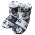 Winter Fur Slippers Women Warm House Slippers Plush Flip Flops Christmas Cotton Indoor Home Shoes Comfort Warm Fluffy Faux Fur Slipper Boots Soft Memory Foam Ankle Booties Stevvex