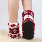 Winter Fur Slippers Women Warm House Slippers Plush Flip Flops Christmas Cotton Indoor Home Shoes Comfort Warm Fluffy Faux Fur Slipper Boots Soft Memory Foam Ankle Booties Stevvex