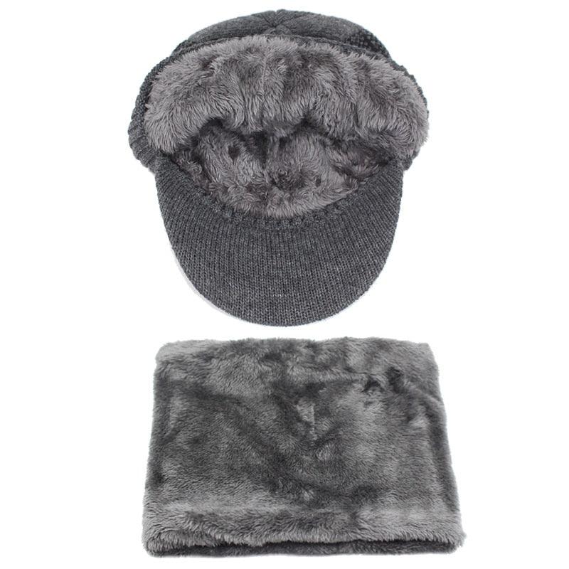 Winter Hat Skellies Beanies Hats Winter Beanies For Men Women Wool Scarf Caps Balaclava Mask Gorgas Bonnet Knitted Hat Set Outdoor Sport Warm Beanies Hat For Men Knitted Hats Bandana Hiking Camping Kid Neck Warmer Cap Stevvex