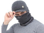 Winter Hat Skellies Beanies Hats Winter Beanies For Men Women Wool Scarf Caps Balaclava Mask Gorgas Bonnet Knitted Hat Set Outdoor Sport Warm Beanies Hat For Men Knitted Hats Bandana Hiking Camping Kid Neck Warmer Cap Stevvex