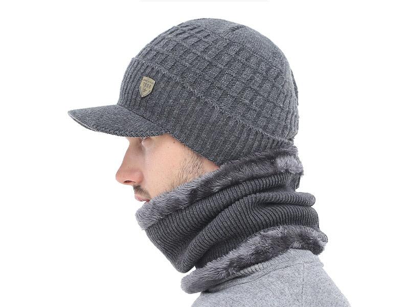 Winter Hat Skellies Beanies Hats Winter Beanies For Men Women Wool Scarf Caps Balaclava Mask Gorgas Bonnet Knitted Hat Set Outdoor Sport Warm Beanies Hat For Men Knitted Hats Bandana Hiking Camping Kid Neck Warmer Cap Stevvex