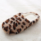 Winter Home Slippers Women Cotton Shoes Soft Plush Indoor Slippers Shoes For Women Men Couple Warm Fur Slippers Cute Comfy Fuzzy Knitted Memory Foam Slip On House Slippers Stevvex