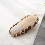 Winter Home Slippers Women Cotton Shoes Soft Plush Indoor Slippers Shoes For Women Men Couple Warm Fur Slippers Cute Comfy Fuzzy Knitted Memory Foam Slip On House Slippers Stevvex