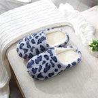 Winter Home Slippers Women Cotton Shoes Soft Plush Indoor Slippers Shoes For Women Men Couple Warm Fur Slippers Cute Comfy Fuzzy Knitted Memory Foam Slip On House Slippers Stevvex