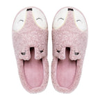 Winter House Women Fur Slippers Soft Memory Foam Sole Cute Fox Bear Bedroom Fluffy Slippers Couples Plush Shoes Comfortable Closed Toe House Slippers Shoes Anti slip Sandals Lightweight Winter Indoor Cartoon Slippers