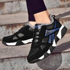 Winter Leather Sneakers Keep Warm Waterproof Mans Sneakers Work Casual Shoes Mens Autumn Anti-slip Leather Lace Up Lightweight Soft Modern Comfortable Classic Walking Sneakers Stevvex