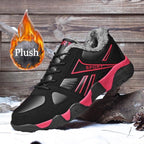 Winter Leather Sneakers Keep Warm Waterproof Mans Sneakers Work Casual Shoes Mens Autumn Anti-slip Leather Lace Up Lightweight Soft Modern Comfortable Classic Walking Sneakers Stevvex
